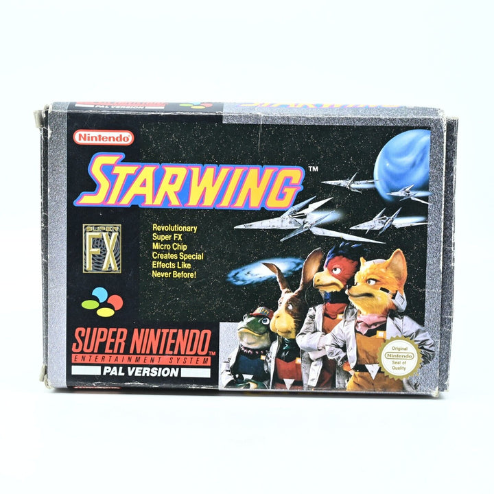 Starwing - Super Nintendo / SNES Boxed Game - PAL - FREE POST!