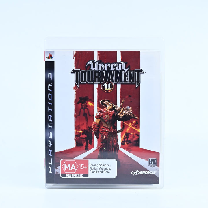 Unreal Tournament III 3 - Sony Playstation 3 / PS3 Game + Manual - FREE POST!