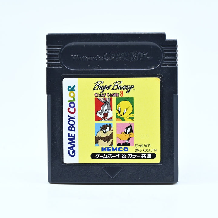 The Bugs Bunny: Crazy Castle 3 - Nintendo Gameboy Game - NTSC-J