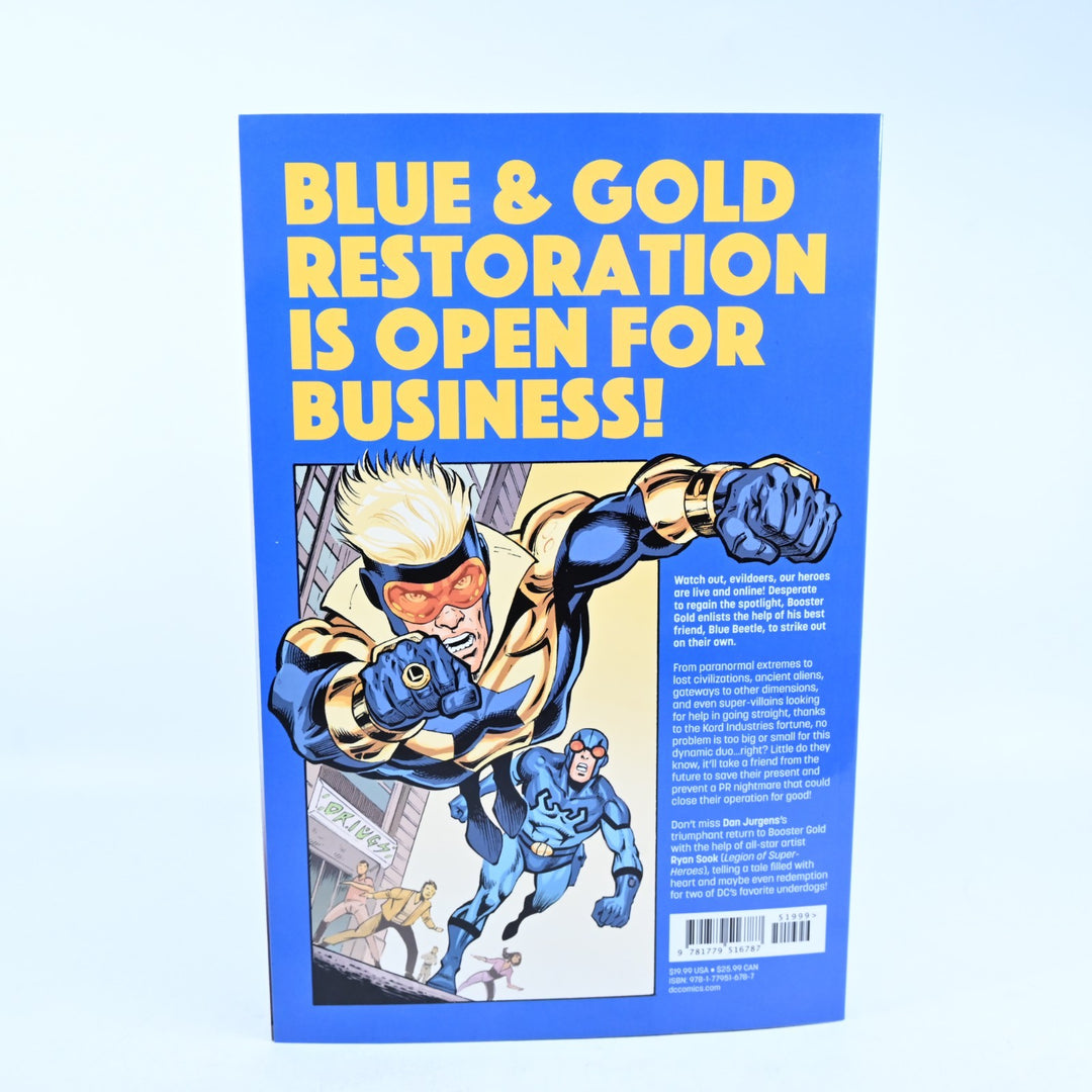 Blue and Gold (2022) - Blue Beetle & Booster Gold - TPB - Dan Jurgens - DC Comic