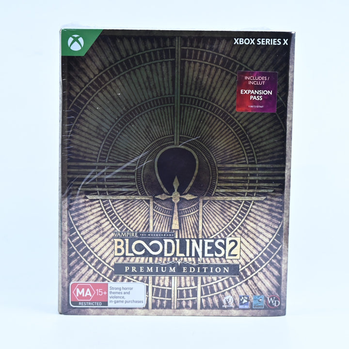 SEALED! Vampire: The Masquerade - Bloodlines 2 Premium Edition - Xbox One Game