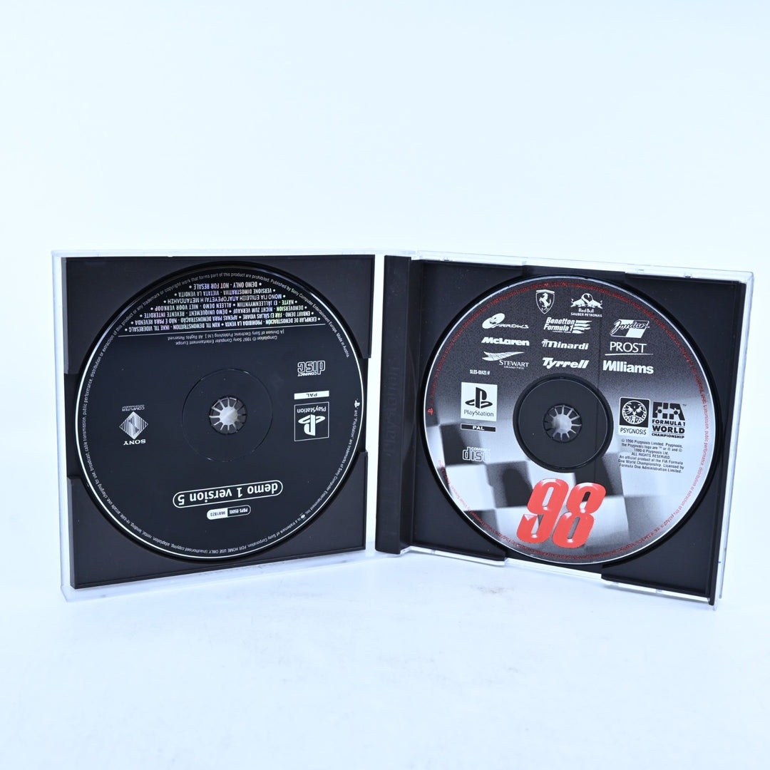 Formula 1 98 - Sony Playstation 1 / PS1 Game - No Manual - PAL - MINT DISC!