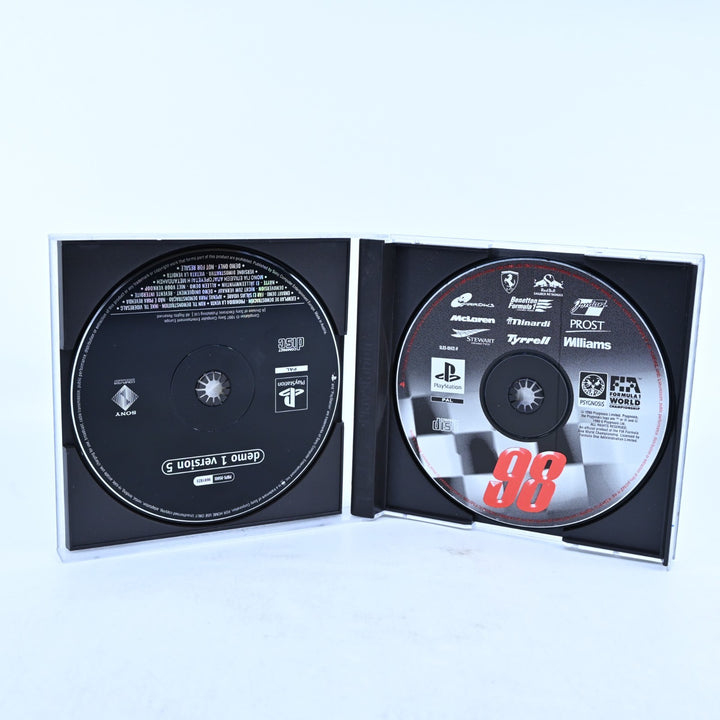 Formula 1 98 - Sony Playstation 1 / PS1 Game - No Manual - PAL - MINT DISC!