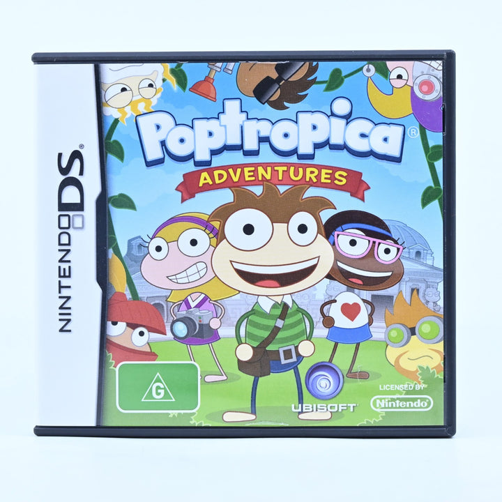 Poptropica Adventures - Nintendo DS Game + Manual - PAL - FREE POST!
