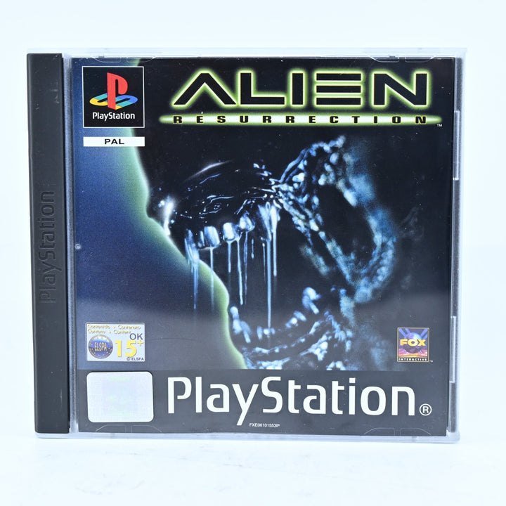 AS NEW! Alien Resurrection - Sony Playstation 1 / PS1 Game + Manual - PAL