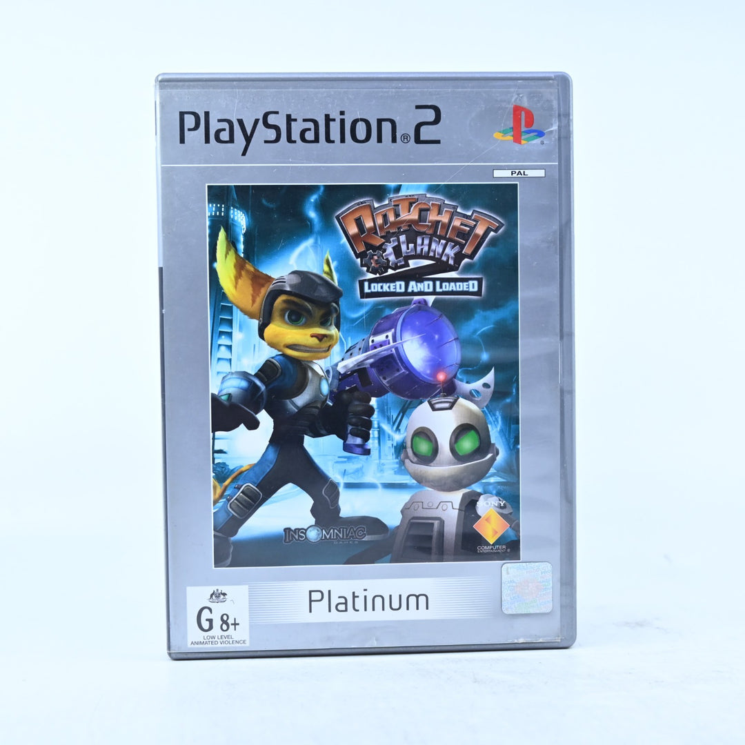 Ratchet & Clank 2: Locked and Loaded - Sony Playstation 2 / PS2 Game - No Manual