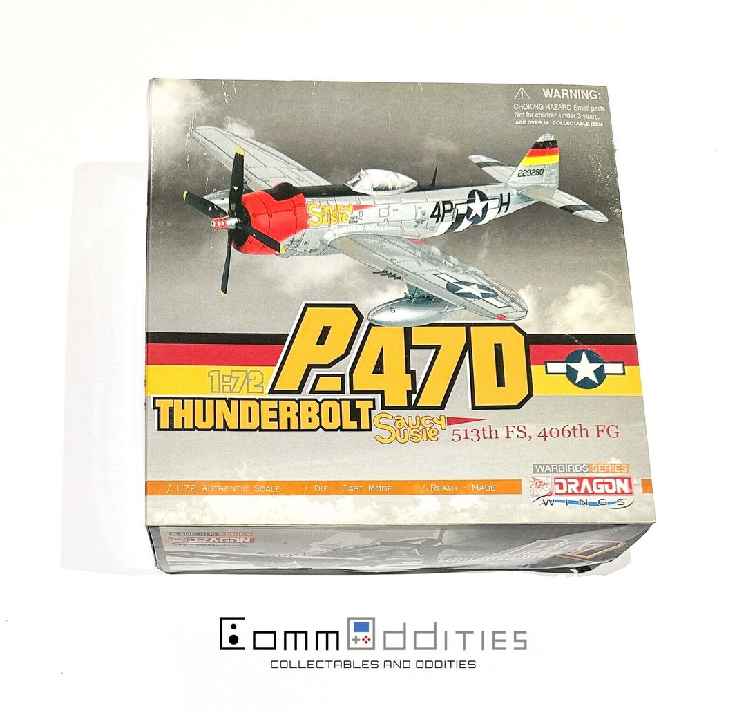 1/72 Dragon Wings P-47D Thunderbolt "Saucy Susie" 513 FS, 406 FG (#50088) Plane