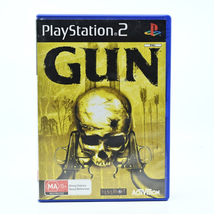 Gun - No Manual - Sony Playstation 2 / PS2 Game - PAL - MINT DISC!