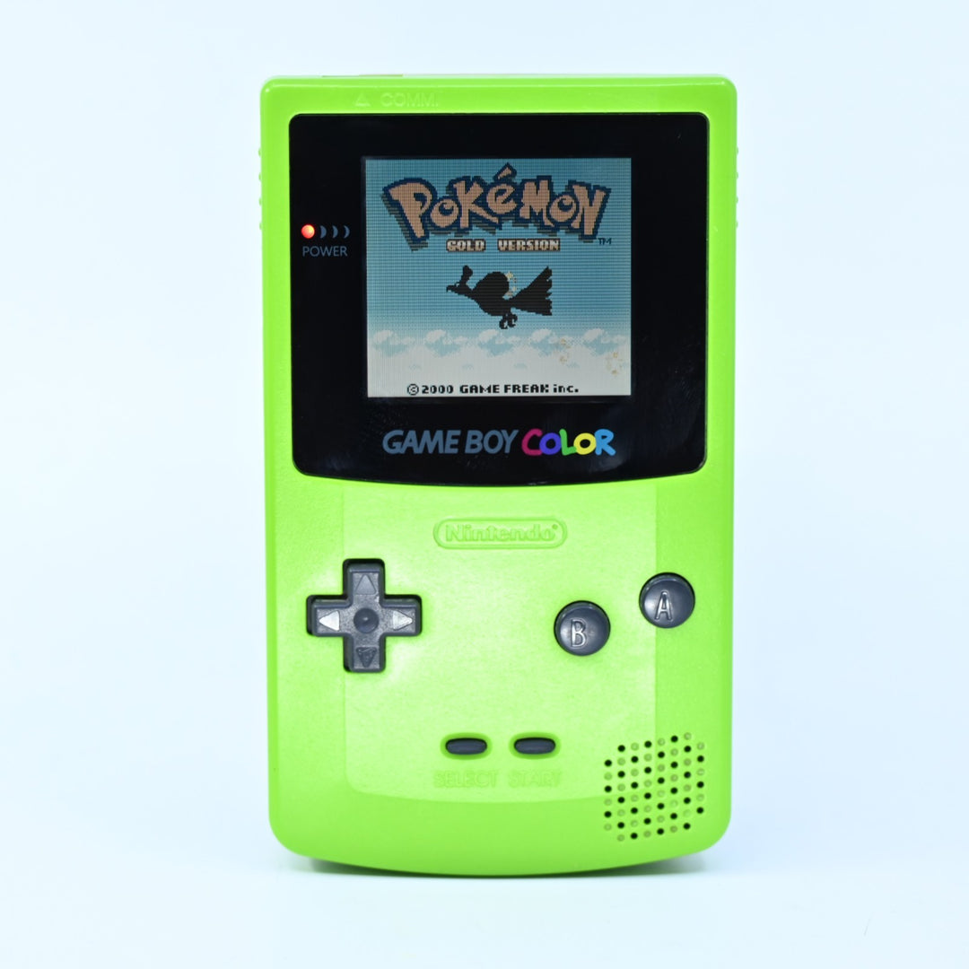 Lime Green (Kiwi) Nintendo Gameboy Color Console - CGB-001 - FREE POST!