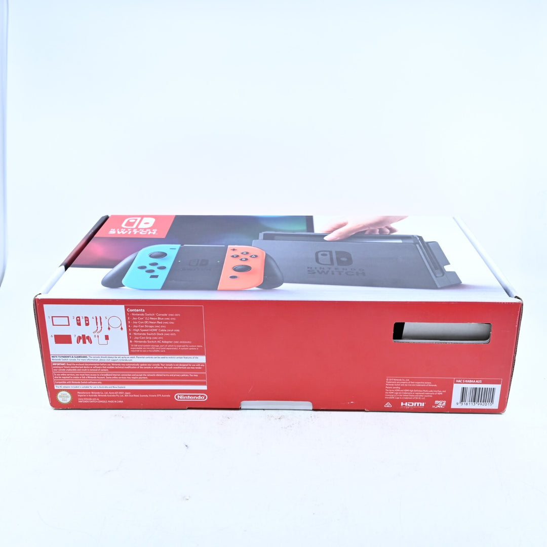 Blue / Red XAW400054 - Nintendo Switch Boxed Console - PAL - FREE POST!