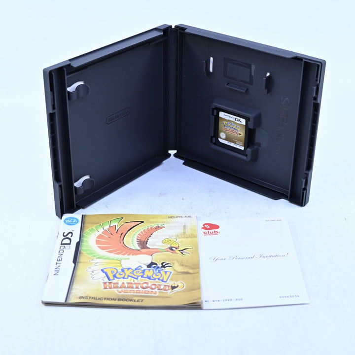 Pokemon HeartGold Version - Nintendo DS Game - PAL + Manual - FREE POST!