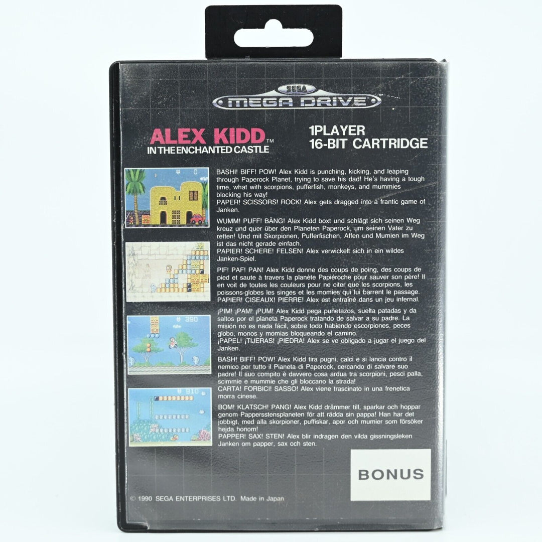 Alex Kidd: Enchanted Castle - Sega Mega Drive Game - PAL - FREE POST!