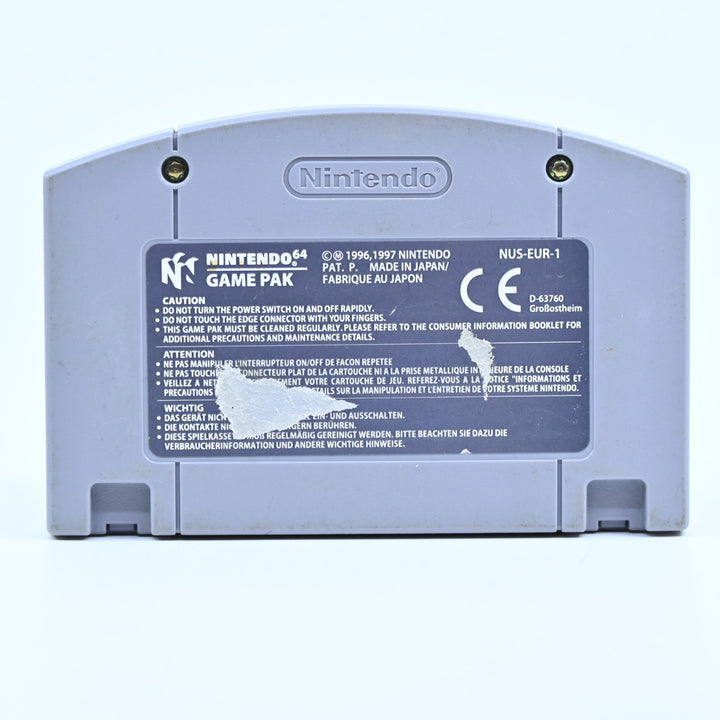 Michael Owen's WLS 2000 - World League Soccer - N64 / Nintendo 64 Game - PAL