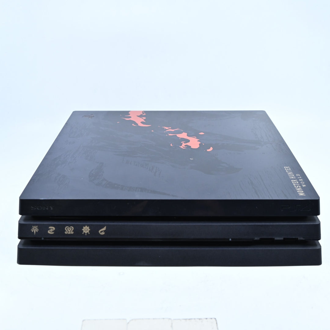 Monster Hunter World Limited Editon - Sony Playstation 4 / PS4 Pro Console - PAL