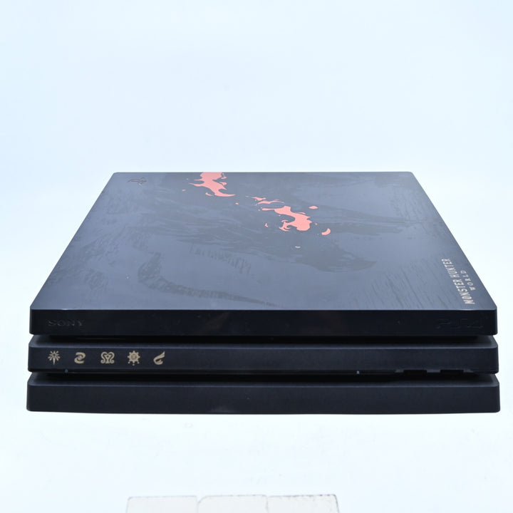 Monster Hunter World Limited Editon - Sony Playstation 4 / PS4 Pro Console - PAL