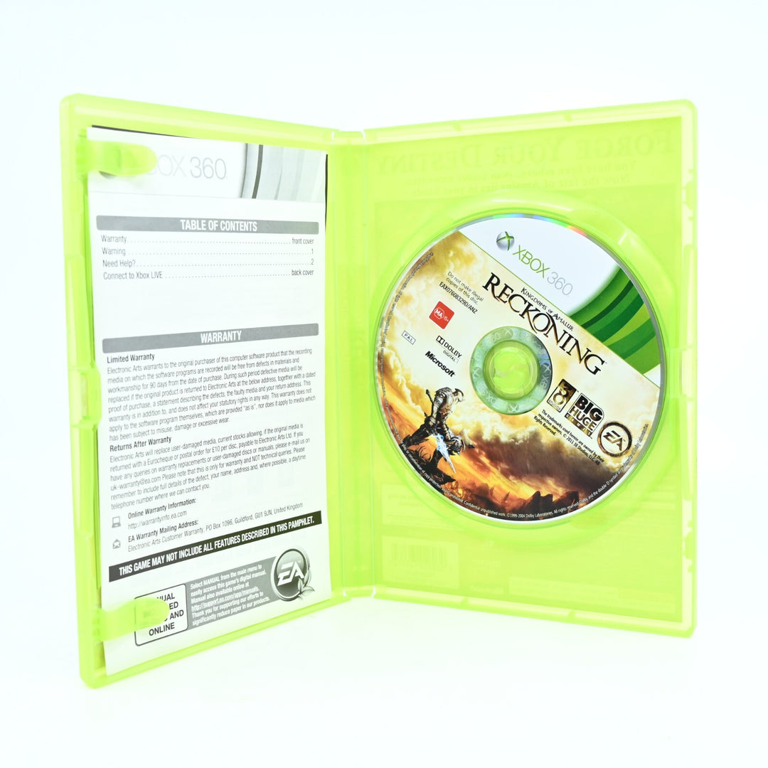 Kingdoms of Amalur: Reckoning - Xbox 360 Game + Manual - PAL - NEAR MINT DISC!
