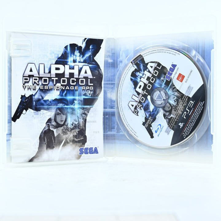 Alpha Protocol: The Espionage RPG - Sony Playstation 3 / PS3 Game + Manual