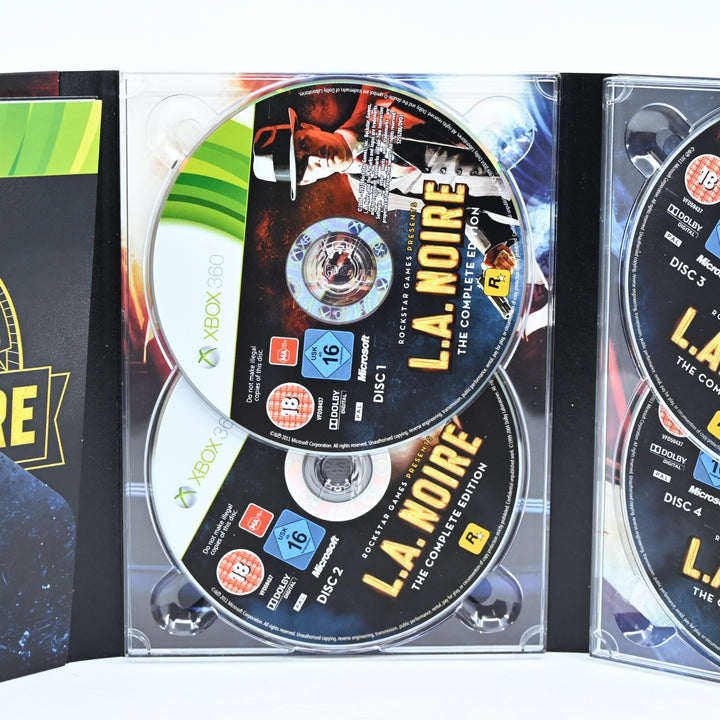 L.A. Noire - The Complete Edition - Xbox 360 Game + Manual - NEAR MINT DISC!