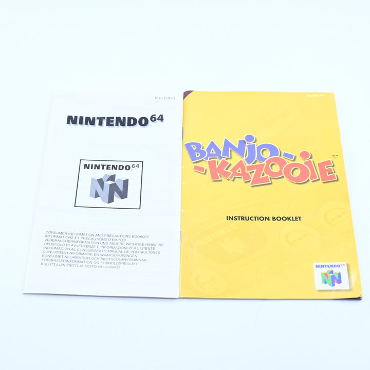 Banjo-Kazooie - N64 / Nintendo 64 Boxed Game - PAL - FREE POST!