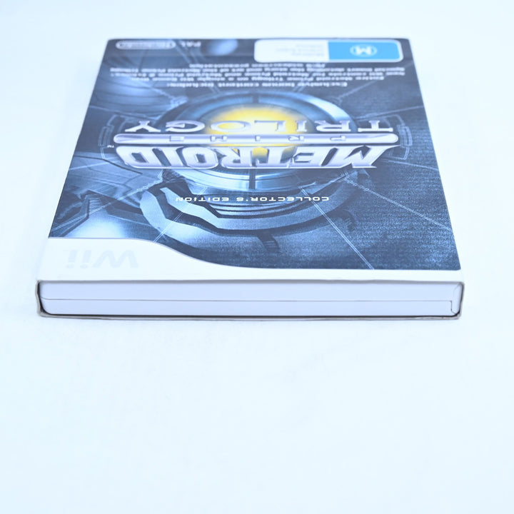 Metroid Prime Trilogy - Nintendo Wii Game + Manual - PAL - MINT DISC!