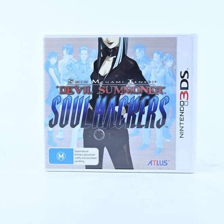 Shin Megami Tensei Devil Summoner: Soul Hackers - Nintendo 3DS Game + Manual