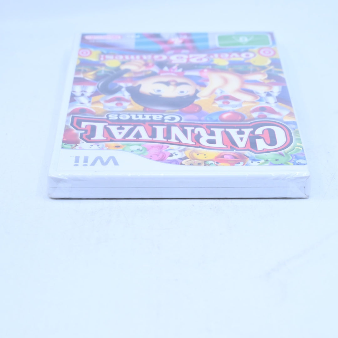 Carnival Games - SEALED! - Nintendo Wii Game + Manual - PAL - MINT DISC!