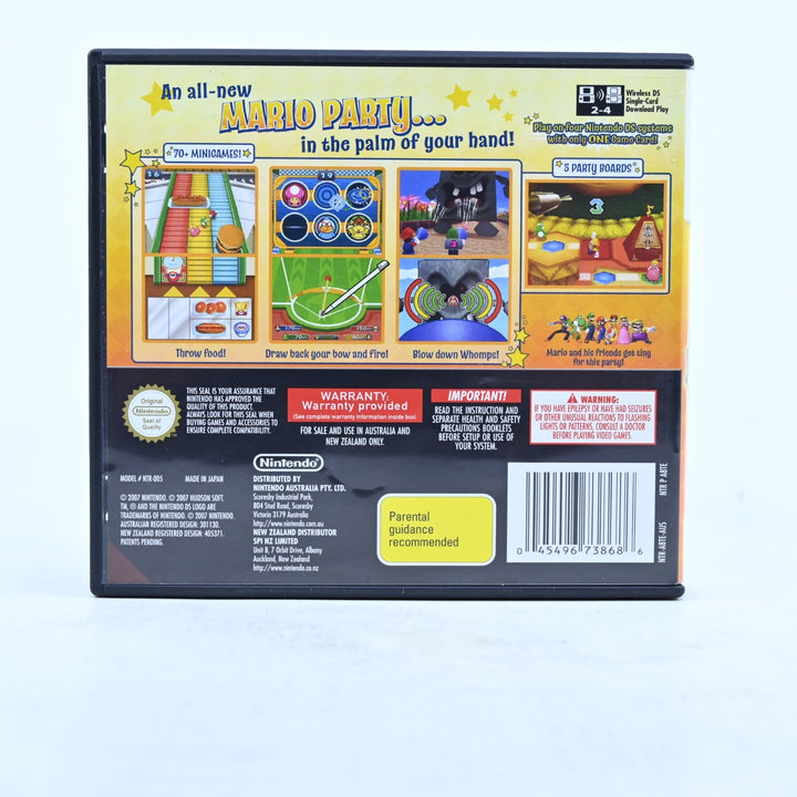 Mario Party DS - Nintendo DS Game - PAL + Manual - FREE POST!