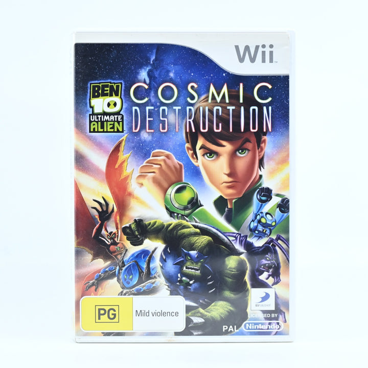 Ben 10 Ultimate Alien: Cosmic Destruction - Nintendo Wii Game + Manual - PAL