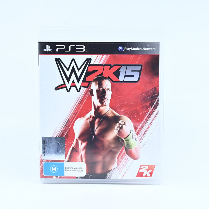 WWE 2K15- Sony Playstation 3 / PS3 Game + Manual - FREE POST!