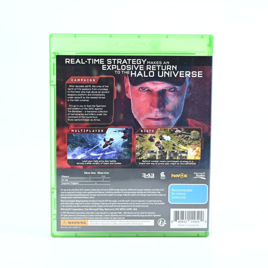 Halo Wars 2 - Xbox One Game - PAL - FREE POST!