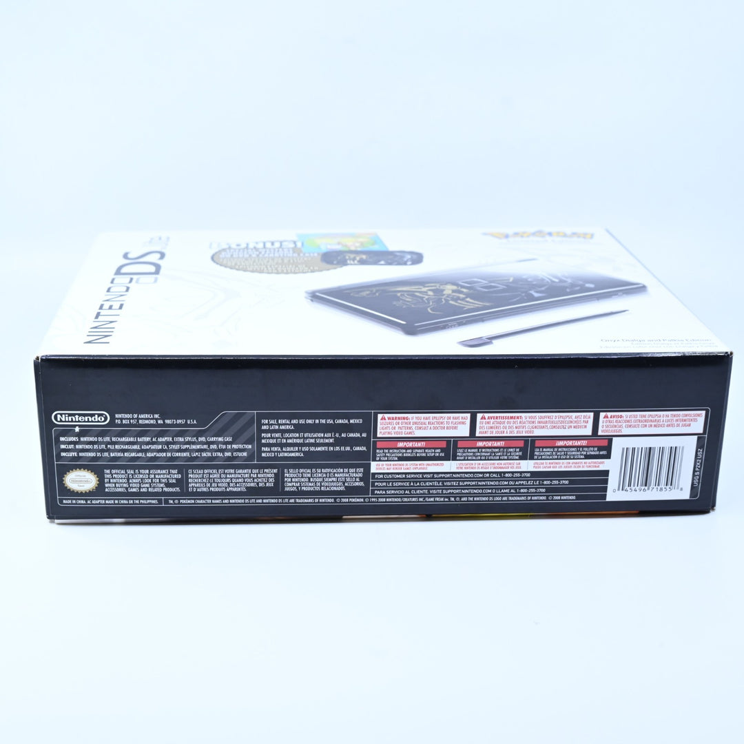 SEALED! Onyx Dialga & Palkia Edition - Nintendo DS Lite Boxed Console! RARE!
