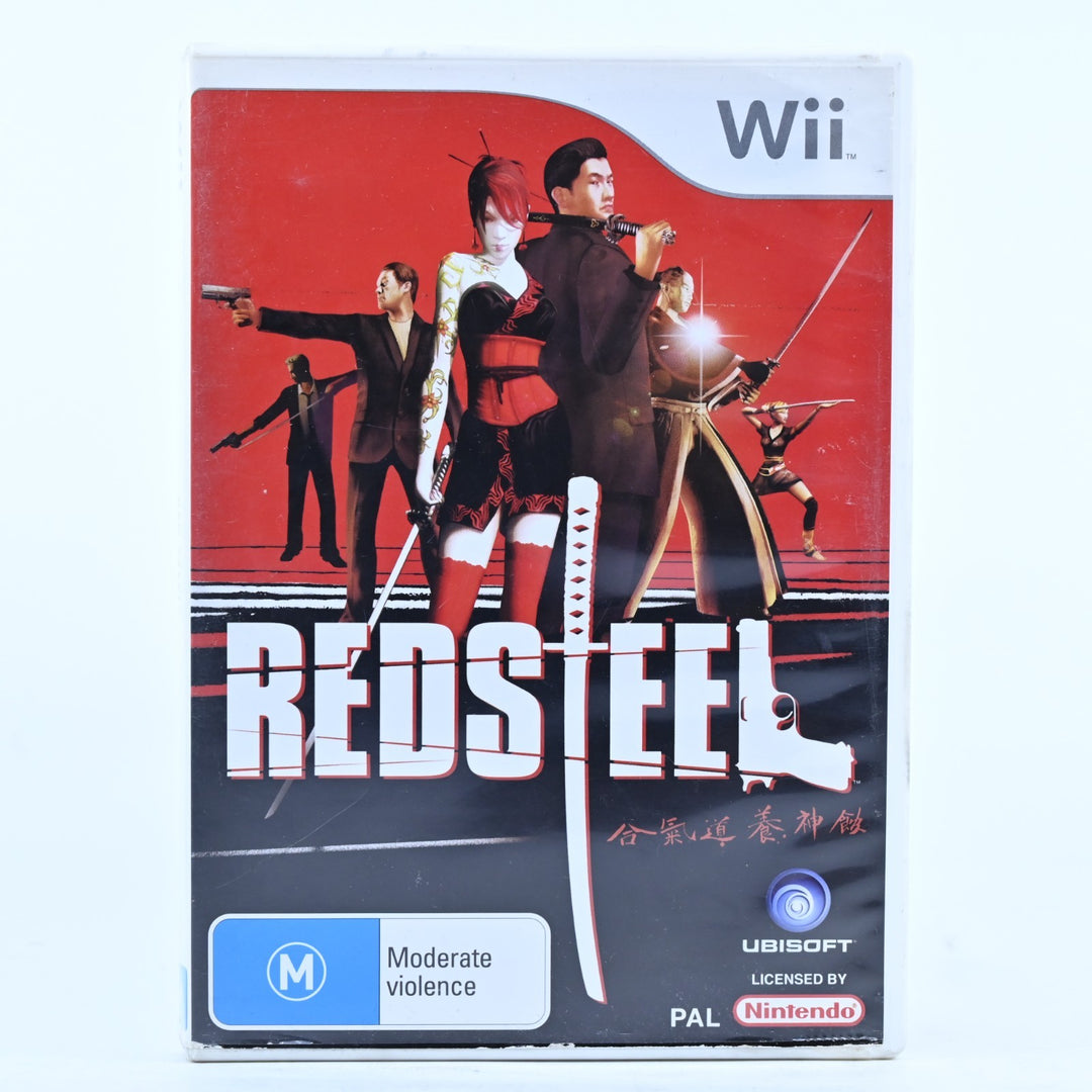 Red Steel - Nintendo Wii Game + Manual - PAL - MINT DISC!