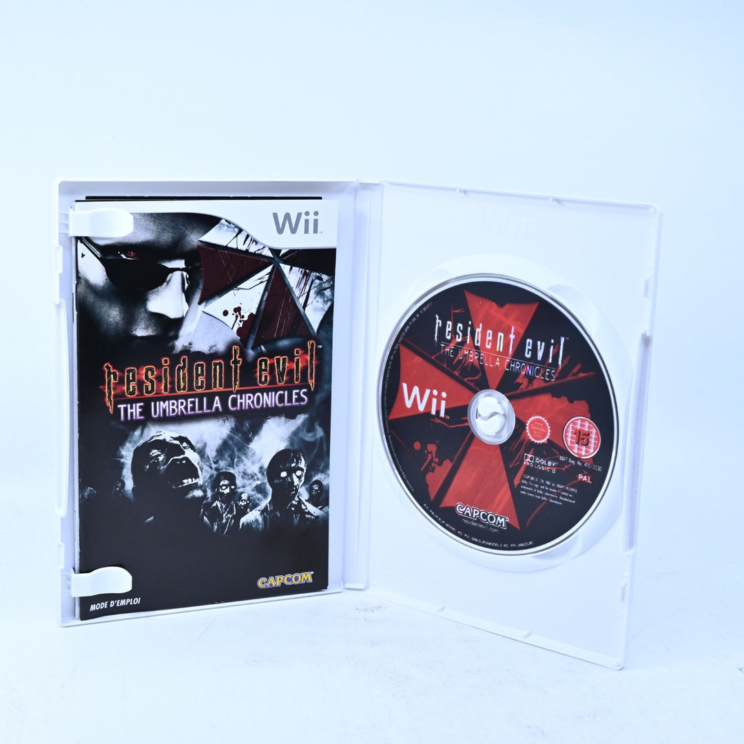 Resident Evil: The Umbrella Chronicles - Nintendo Wii Game + Manual - PAL