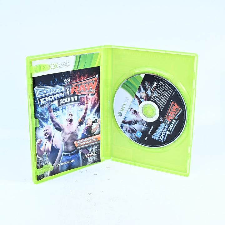 WWE SmackDown! vs. Raw 2011 - Xbox 360 Game + Manual - PAL - MINT DISC!