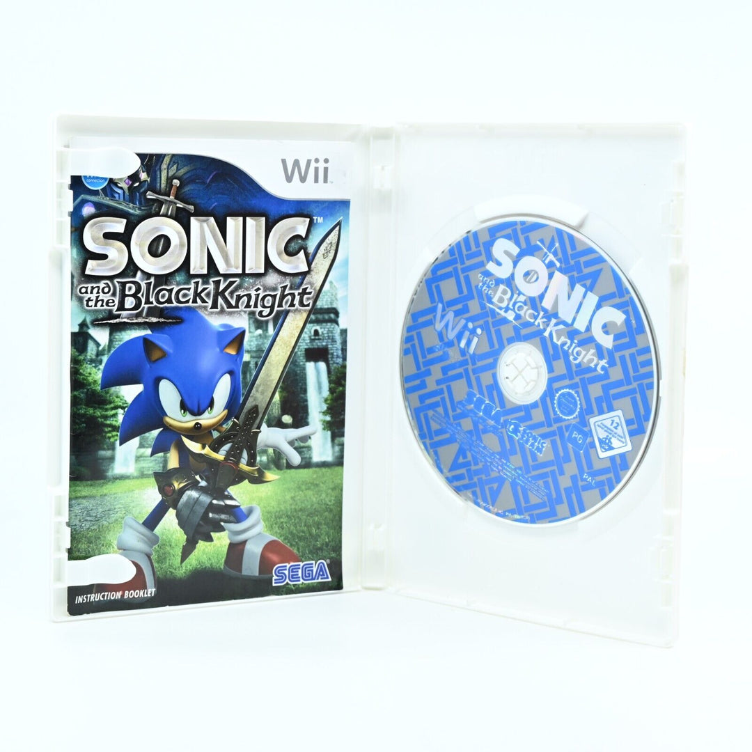 Sonic and the Black Knight - Nintendo Wii Game + Manual - PAL - MINT DISC!