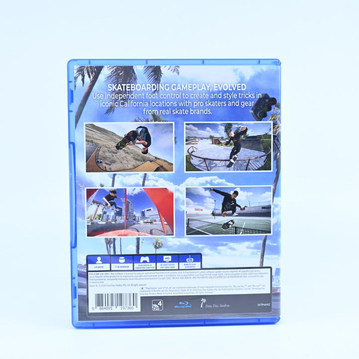 Skater XL - Sony Playstation 4 / PS4 Game - MINT DISC!