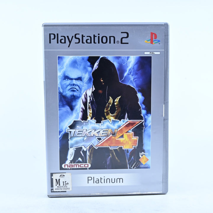 Tekken 4 - Sony Playstation 2 / PS2 Game + Manual - PAL - MINT DISC!