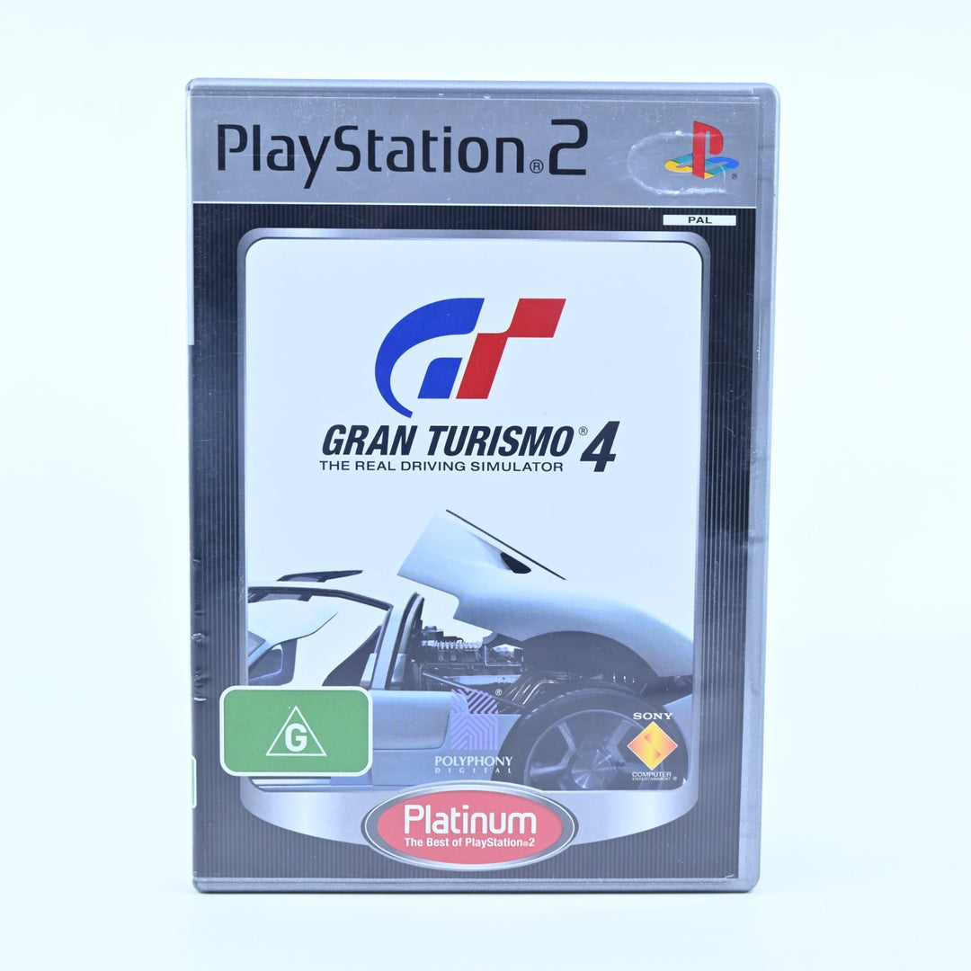 Gran Turismo 4 - Sony Playstation 2 / PS2 Game + Manual - PAL