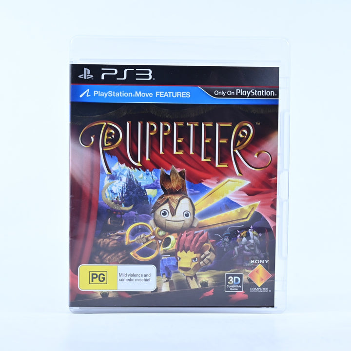 Puppeteer - Sony Playstation 3 / PS3 Game + Manual - MINT DISC!