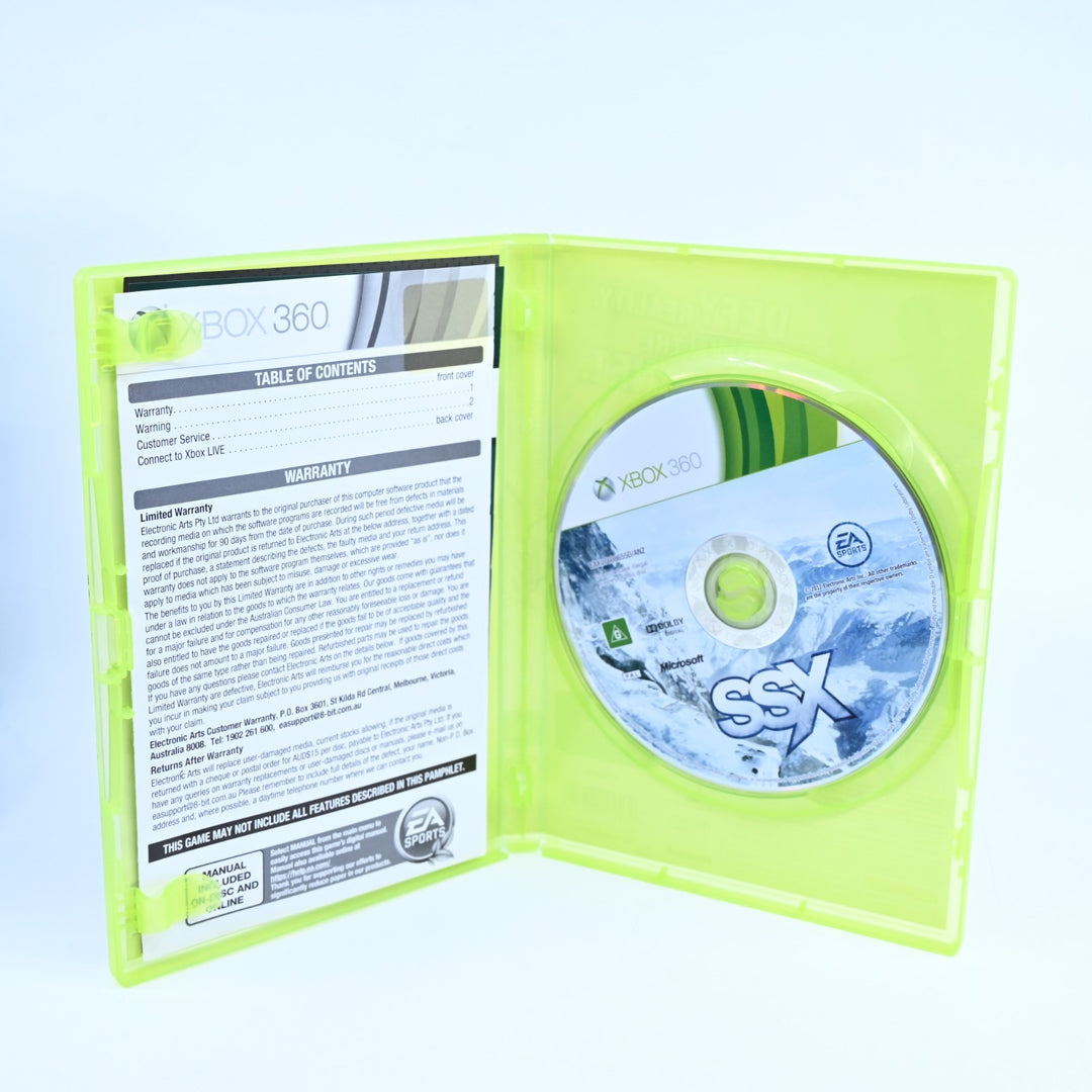 SSX - Xbox 360 Game + Manual - PAL - MINT DISC!