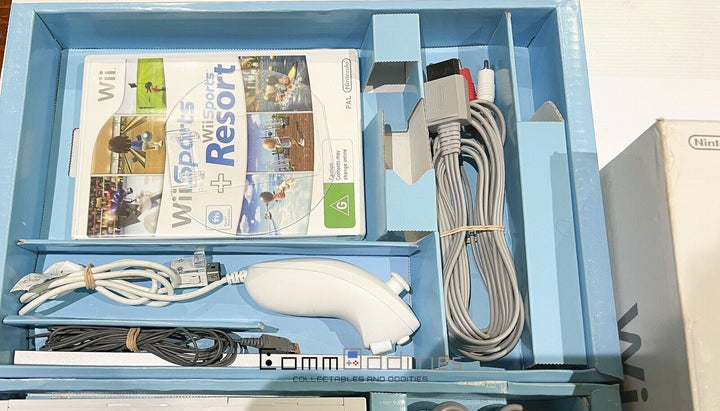 Nintendo Wii Sports Resort Pack - Nintendo Wii Boxed Console - PAL - FREE POST!