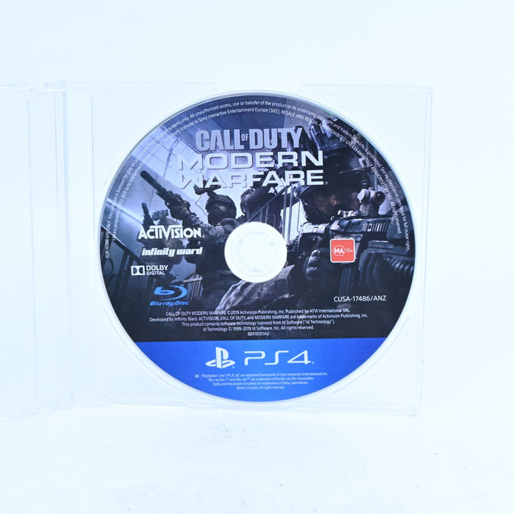 Call of Duty Modern Warfare - Disc Only - Sony Playstation 4 / PS4 Game