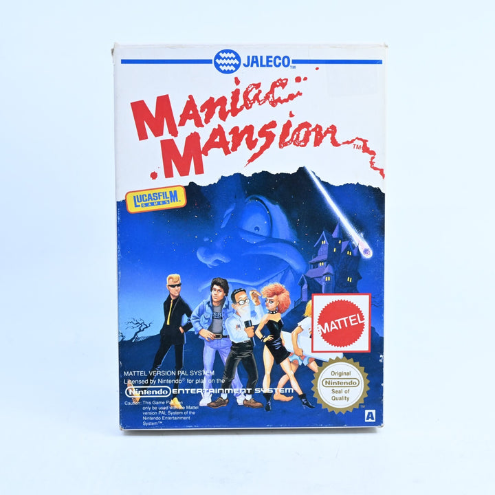 Maniac Mansion - Nintendo Entertainment System / NES Boxed Game - PAL