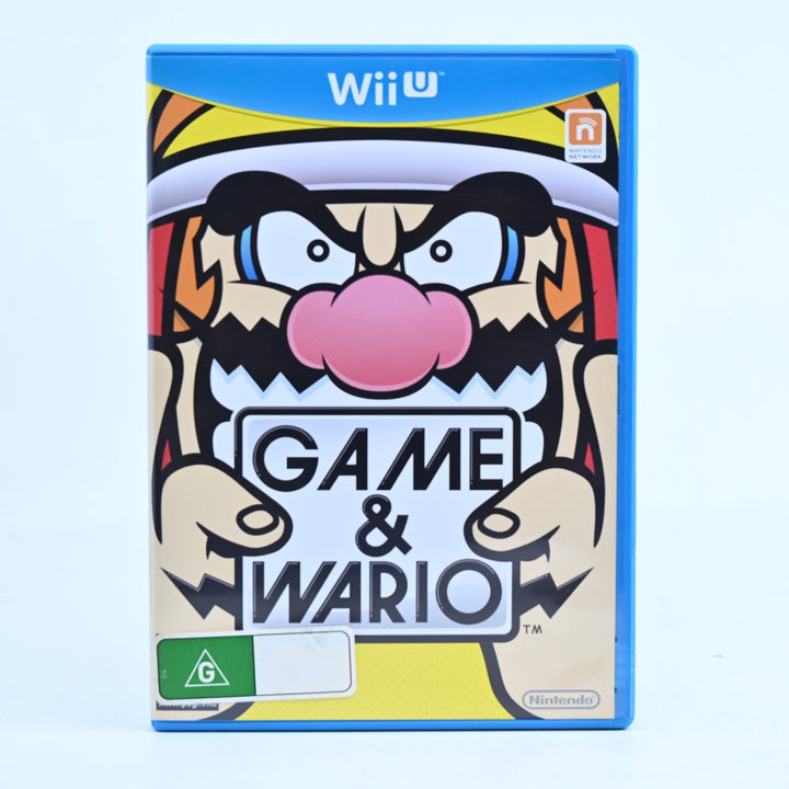 Game & Wario - Nintendo Wii U Game - PAL - FREE POST!