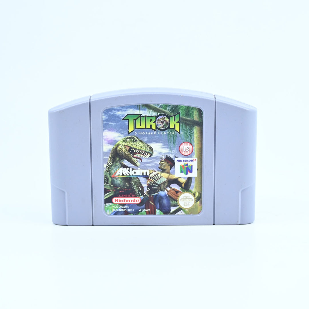 Turok: Dinosaur Hunter - N64 / Nintendo 64 Boxed Game - PAL - FREE POST!