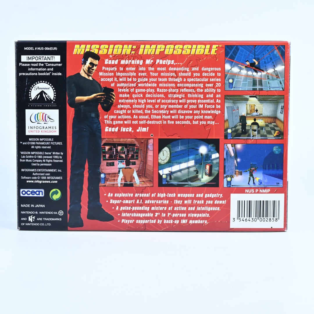 Mission: Impossible - N64 / Nintendo 64 Boxed Game - PAL - EXCELLENT CONDITION