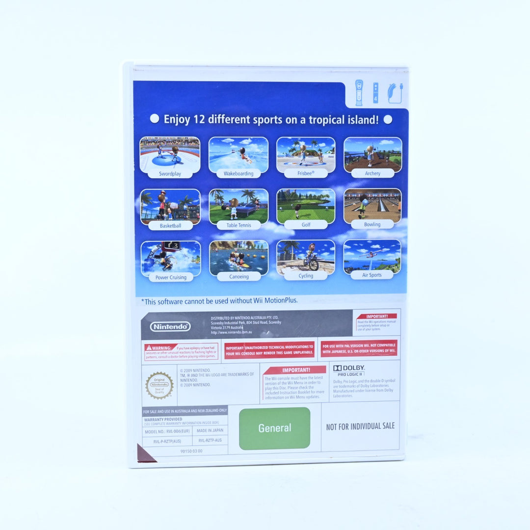 Wii Sports Resort - Nintendo Wii Game + Manual - PAL - MINT DISC!