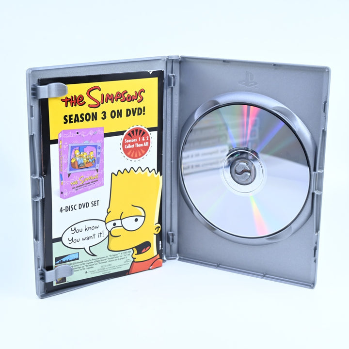 The Simpsons Hit & Run - Sony Playstation 2 / PS2 Game + Manual - PAL