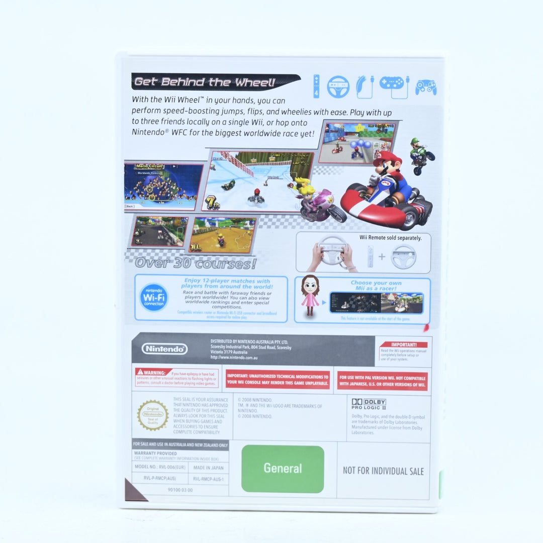Mario Kart Wii - Nintendo Wii Game - No Manual - PAL - MINT DISC!
