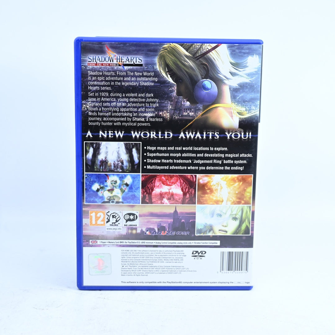 Shadow Hearts: From the New World - Sony Playstation 2 / PS2 Game + Manual